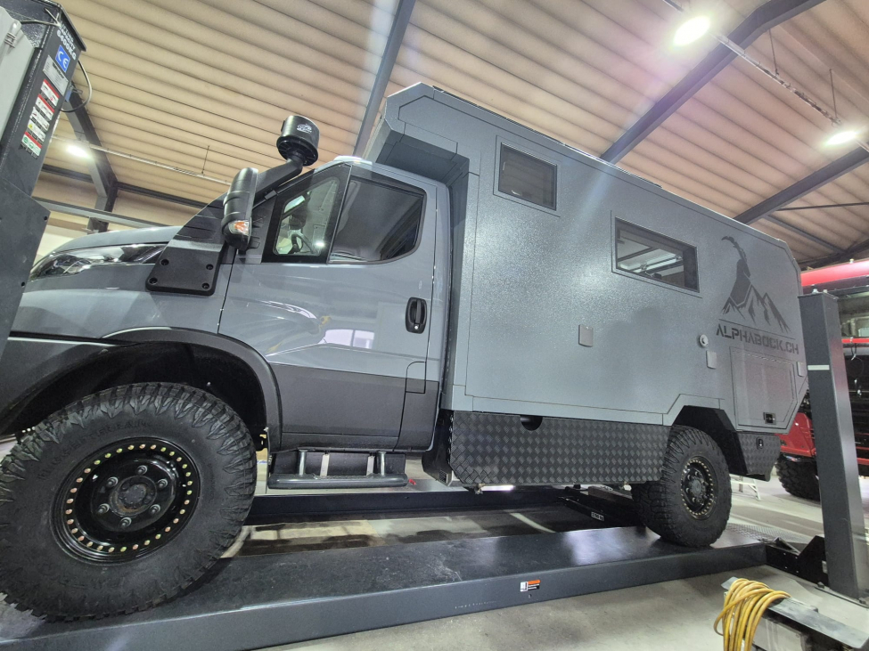 Iveco Daily 4x4 mit Beadlock Felgen
