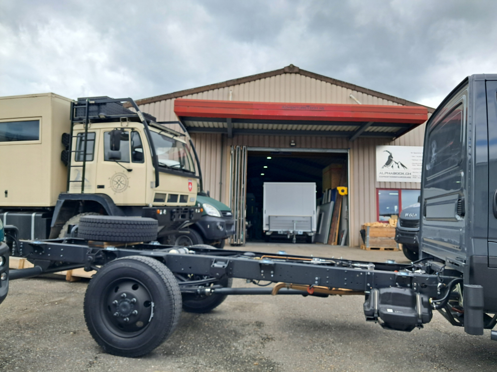 2025 Modell Iveco Daily 4x4 7t, Fahrgestell von Alphabock