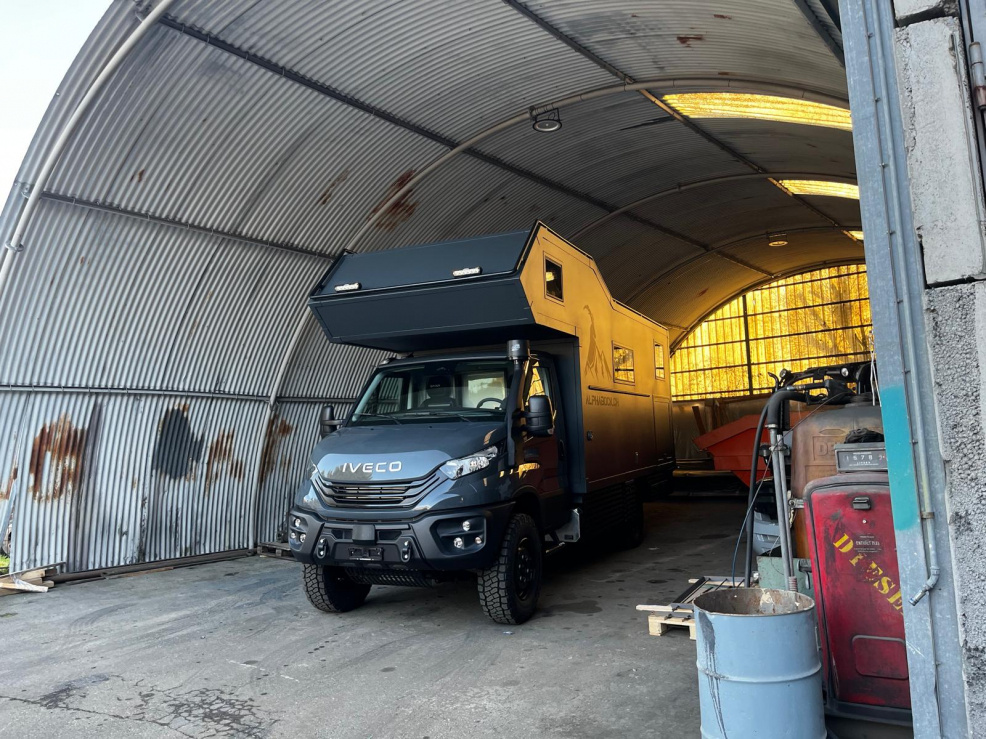 Iveco Daily 4x4 mit Alkoven 